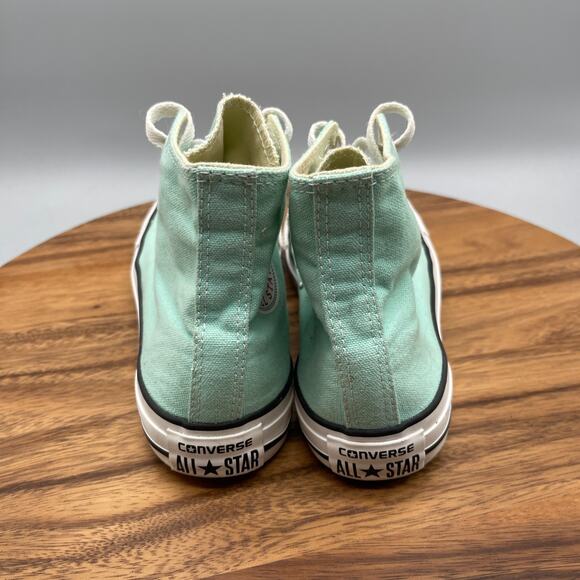 Converse Chuck Taylor All Star Shoes Womens 8 Mint Hi Top Canvus Skate Casual - Picture 4 of 8
